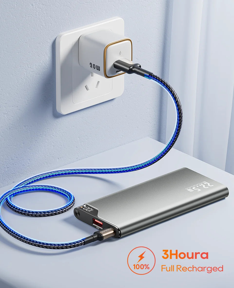 KUULAA 22.5W Power Bank – 10000mAh Fast Charging Portable Charger