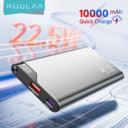 KUULAA 22.5W Power Bank – 10000mAh Fast Charging Portable Charger